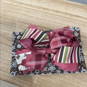 Matilda Jane Multicolor Striped Hair Bow